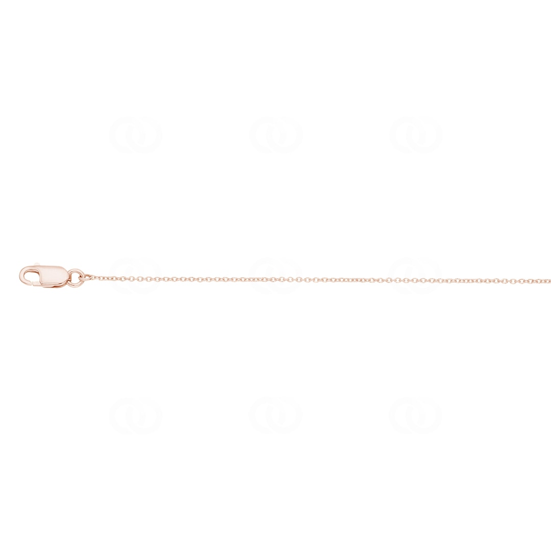 Armband 750/18 K Roségold mit Diamanten 0.09 ct H/si