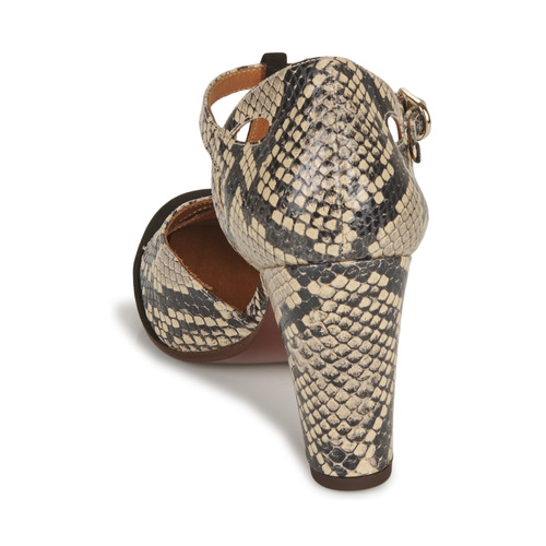 Chie Mihara - KUNA - Noir / Beige