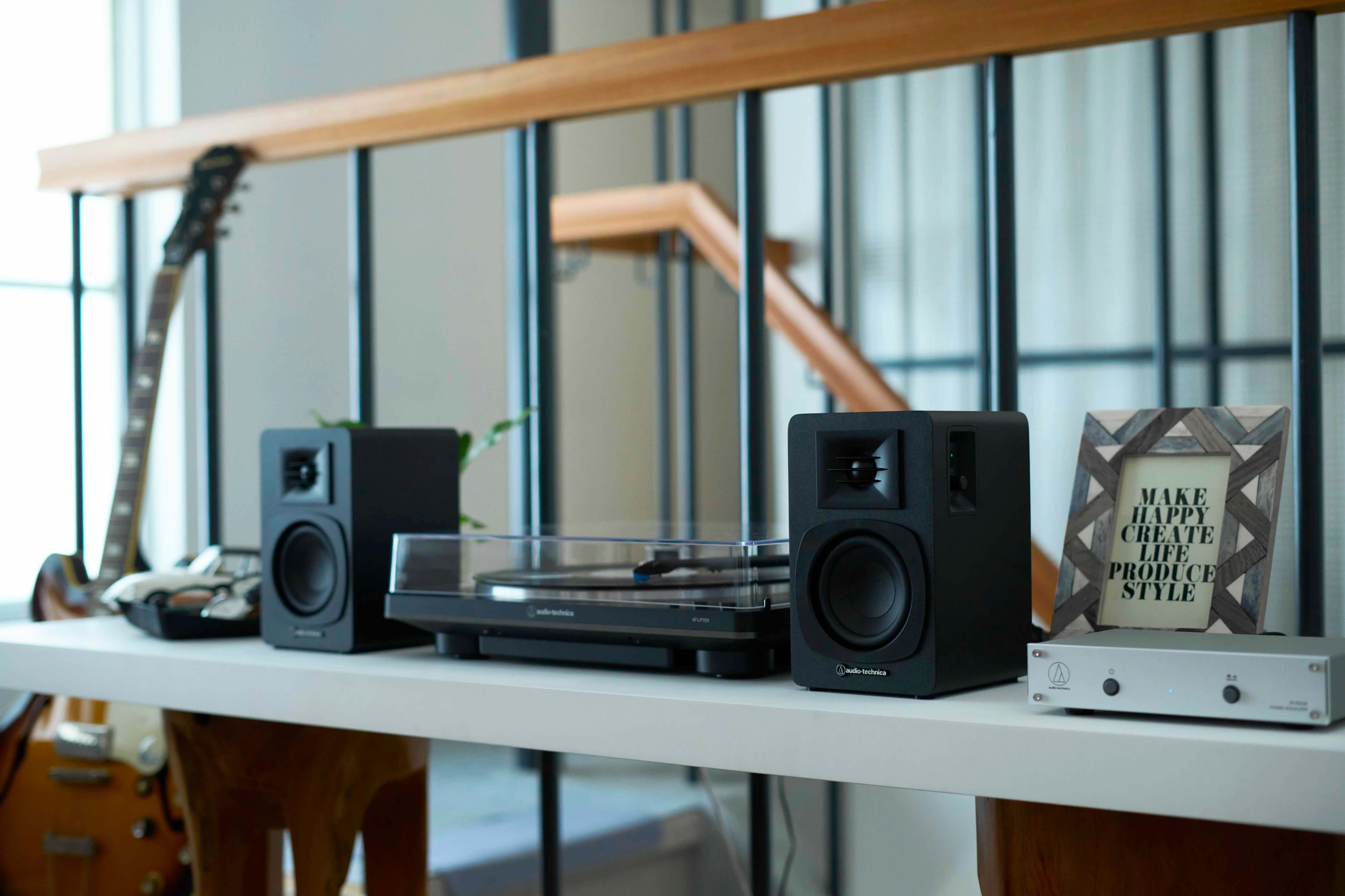 Audio Technica AT-LP70XBT Noir   AT-SP3X Platines vinyle hi-fi