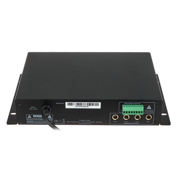the t.racks DSP 4x4 Mini Amp
