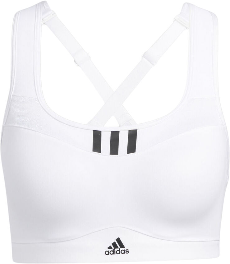 adidas TLRD Impact High-Support sports bh Hvid