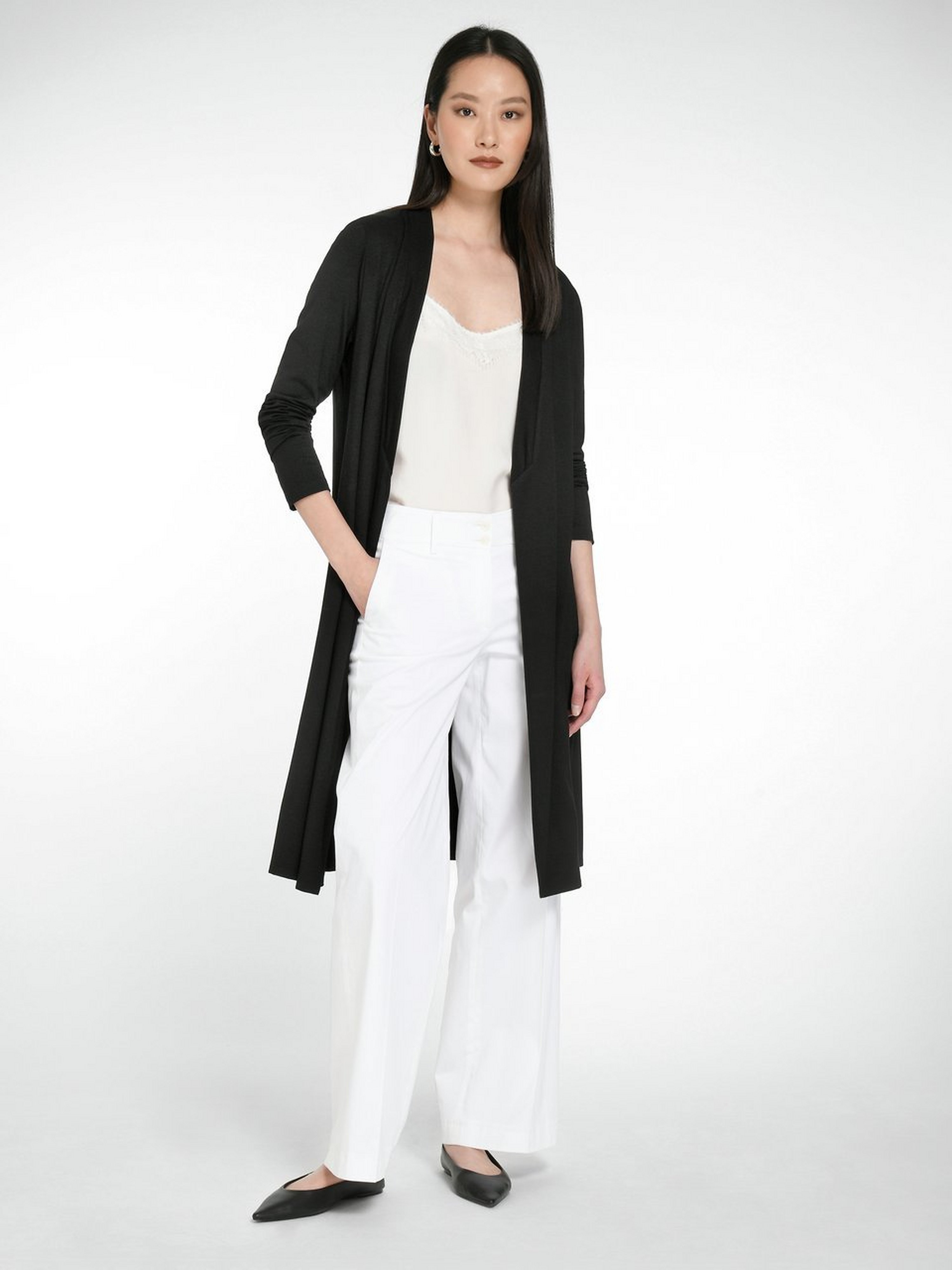 Jersey-Long-Jacke