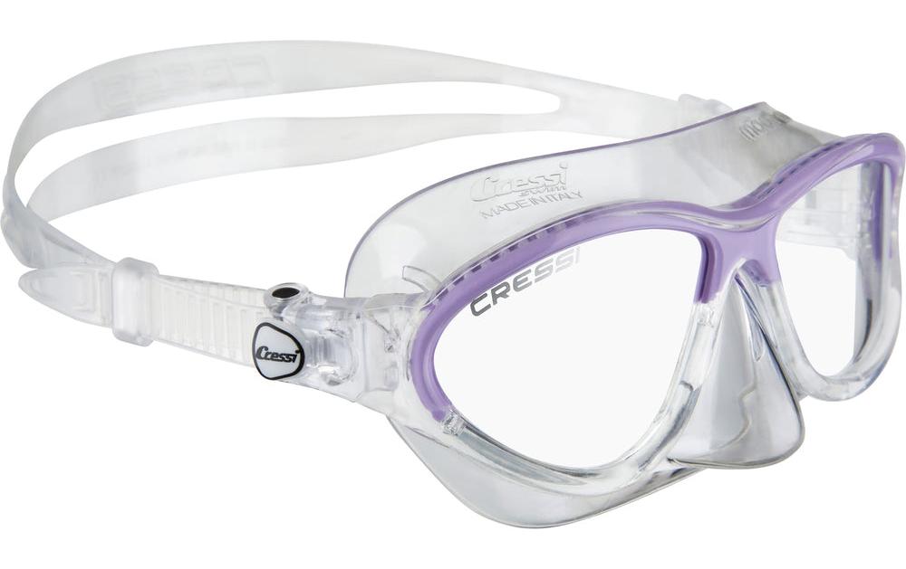 Tauchmaske Moon Kinder Klar/LilaSchwimmbrille für Kinder