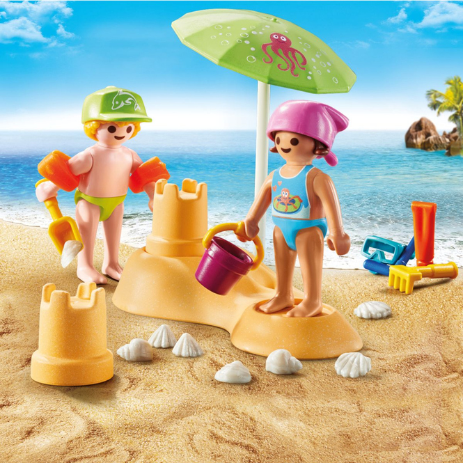 PLAYMOBIL®71581 - Kids mit Sandburg - Playmobil® Special Plus