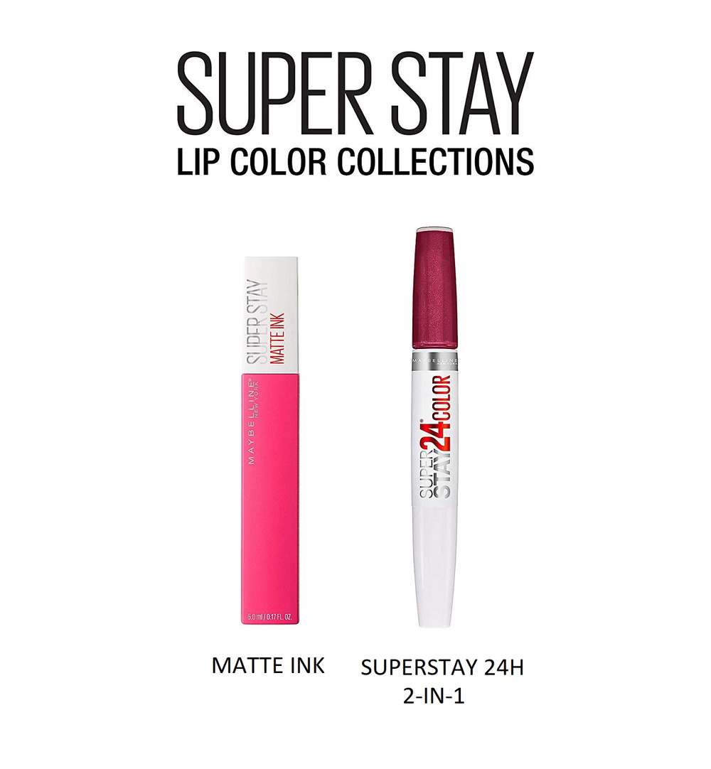 Maybelline New York Superstay matte lipstick 320 individual (1 stuk)