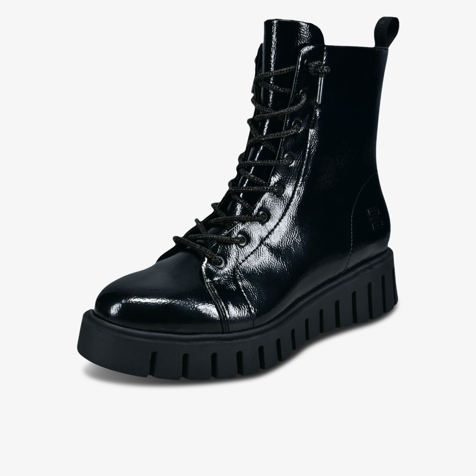 BAGATT Damen Biker Boots schwarz
