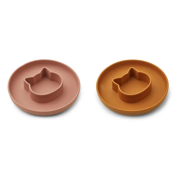 Liewood Assiettes Gordon - Set de 2 | Rose