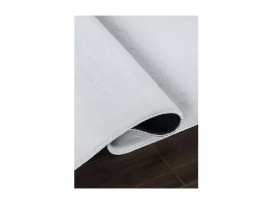 Tapis lavable uni - VEGAS Blanc 80*150