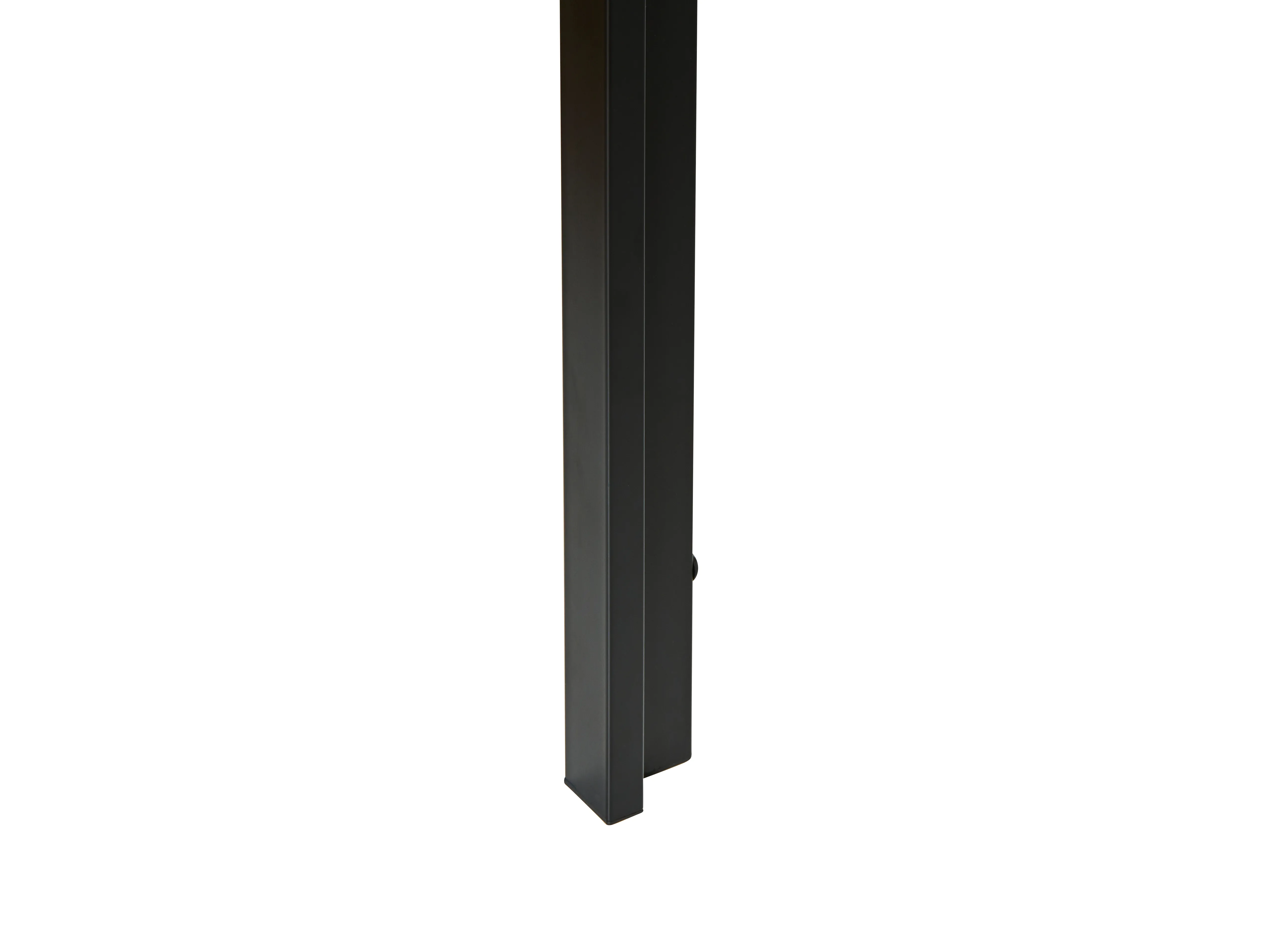 Eettafel MANN Bruin/zwart 80 cm 120 cm