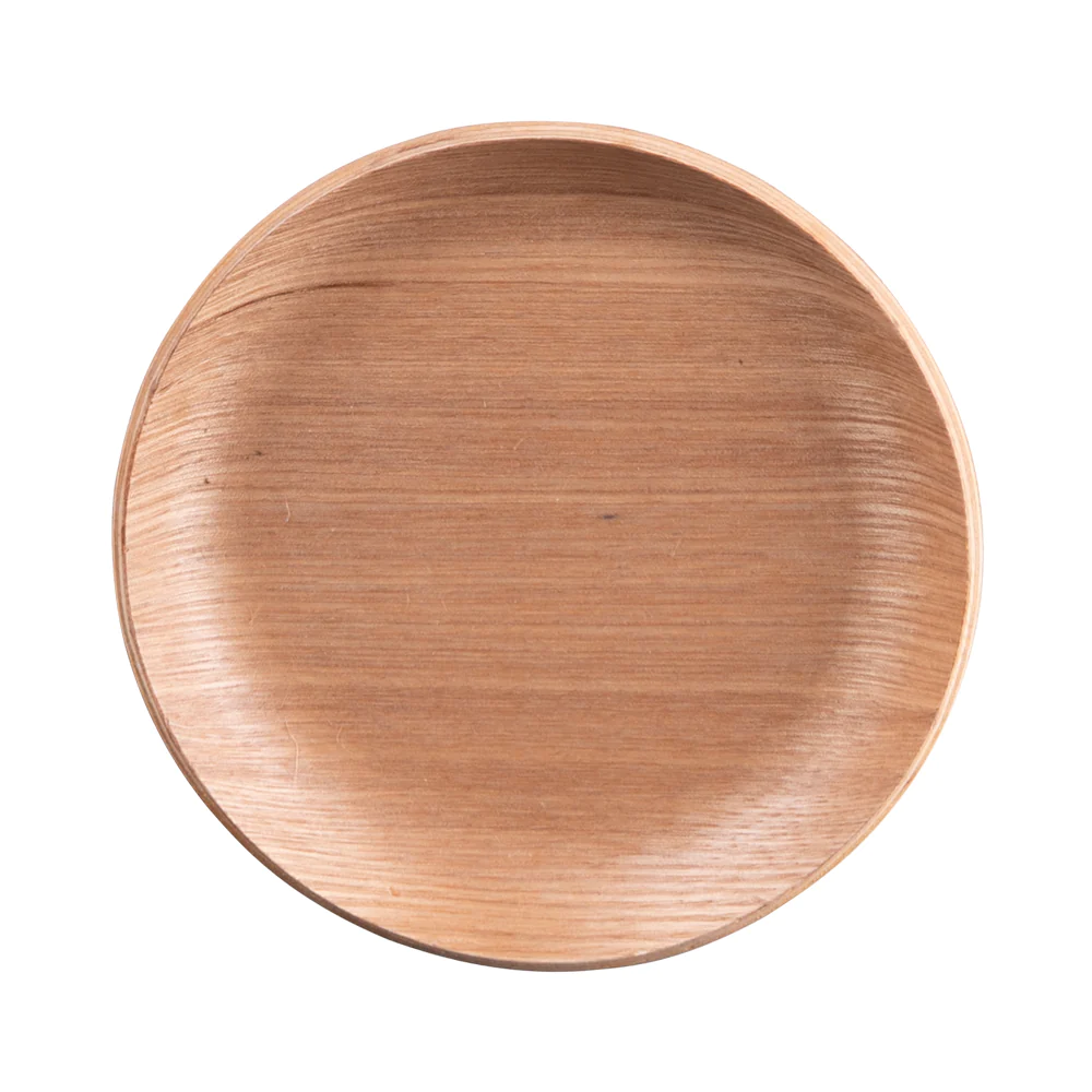 Set de 6 dessous de verre bois naturel 12 cm Table passion