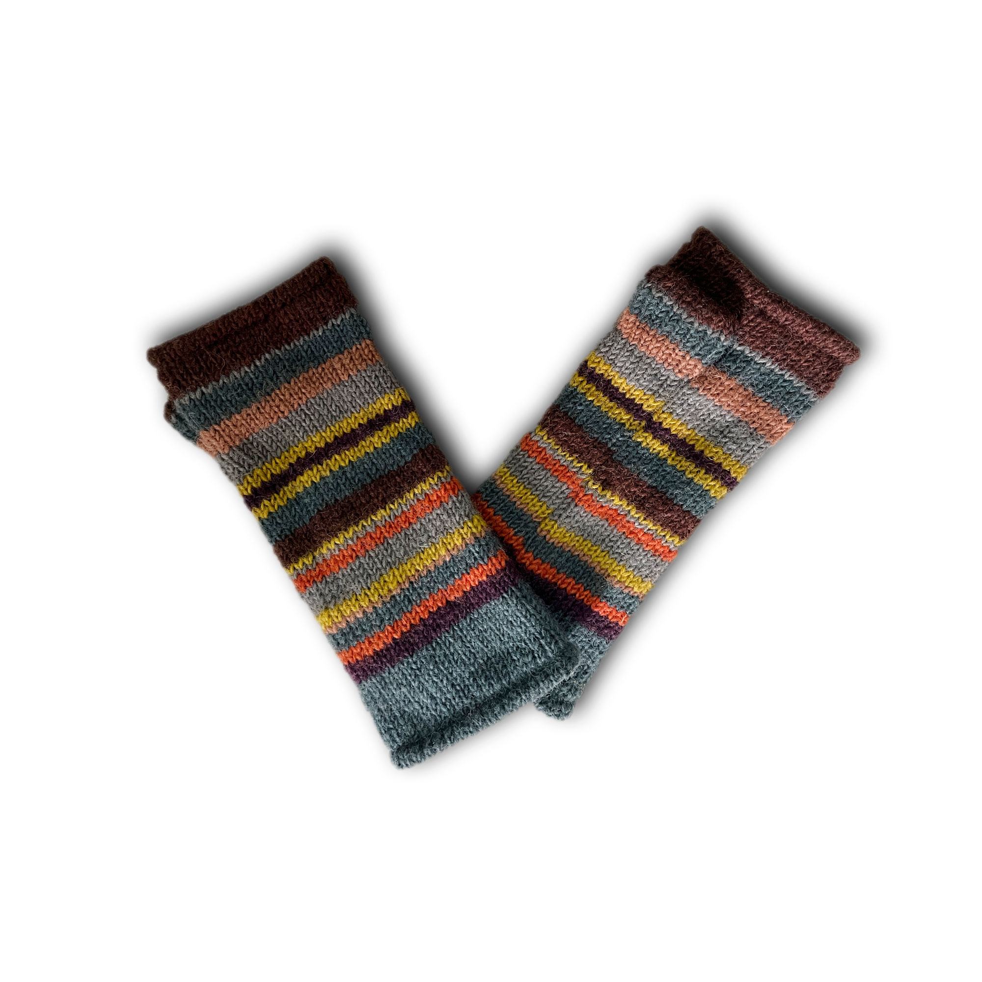 Pulswärmer grau-multicolor günstig bestellen
