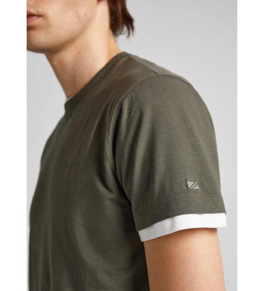 Camiseta verde Pepe Jeans Jack