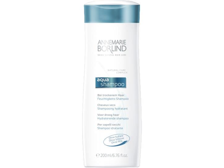Annemarie Börlind Shampoo Aqua 200 ml Natürliches Feuchtigkeits-Shampoo für trockenes Haar