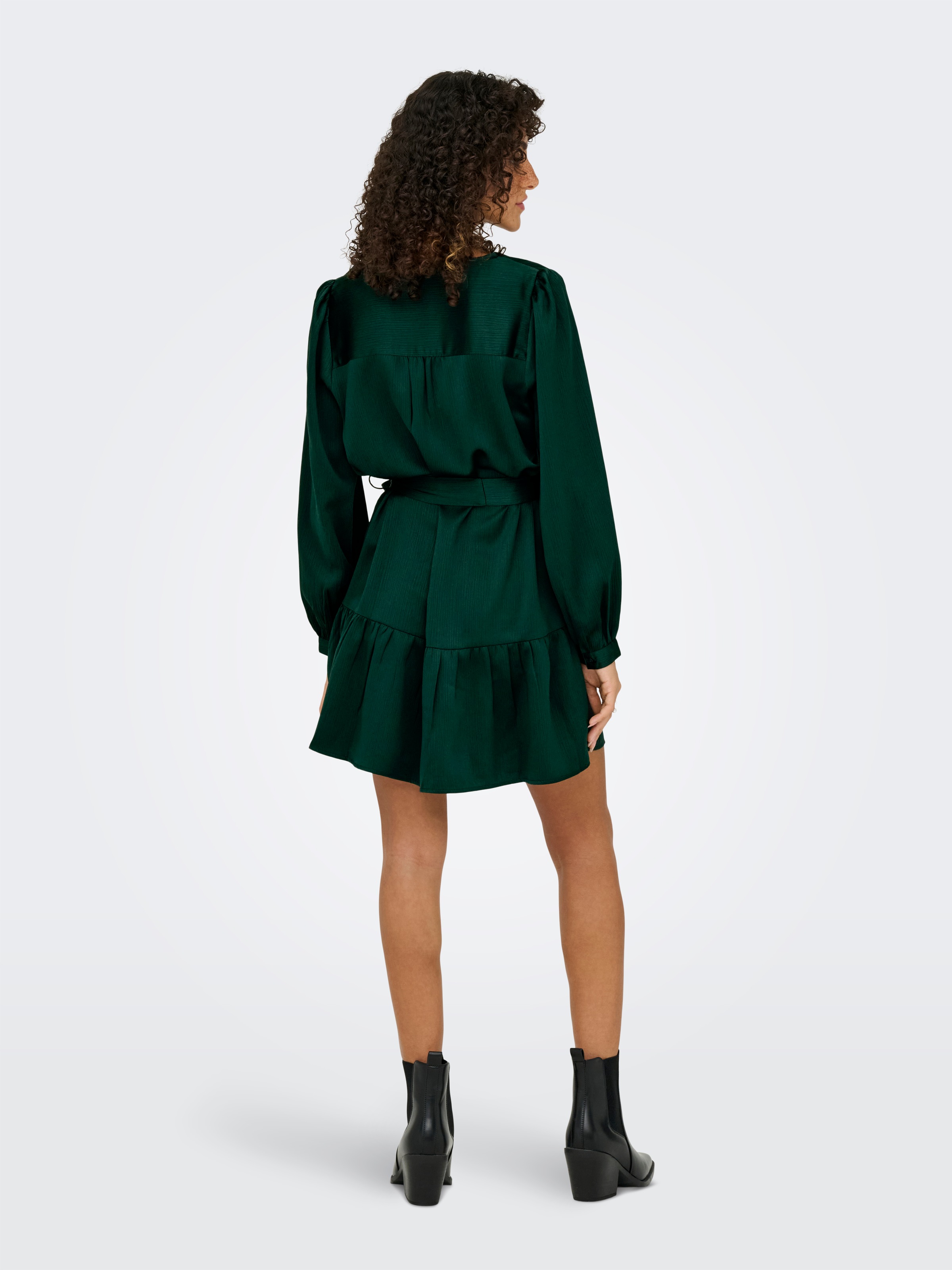 ONLY Tunikakleid »ONLNEW ALENA LIFE L/S SHORT DRESS WVN« Sommerkleid