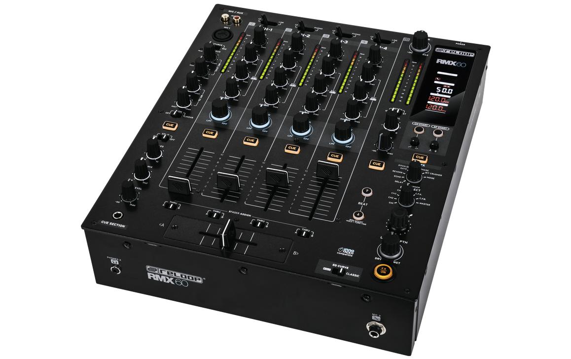 DJ-Mixer RMX-60 Digital<br>4+1 Kanal Digital-DJ-Mixer