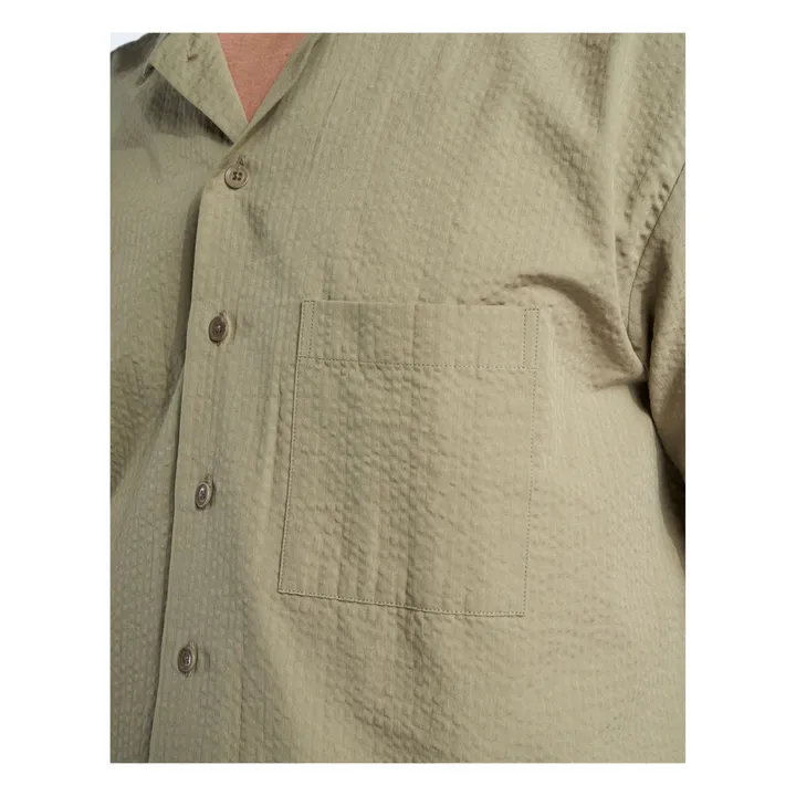 Olow Chemisette Okina  | Vert kaki