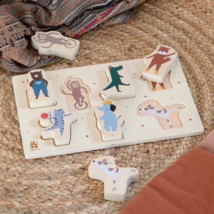 Sebra - Puzzle aus Holz, Pixie Land