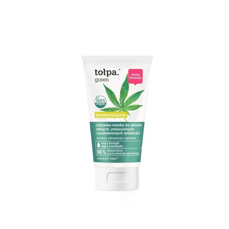 Tołpa Green versterking. Conditioner-masker voor zwak, beschadigd en futloos haar 150 ml