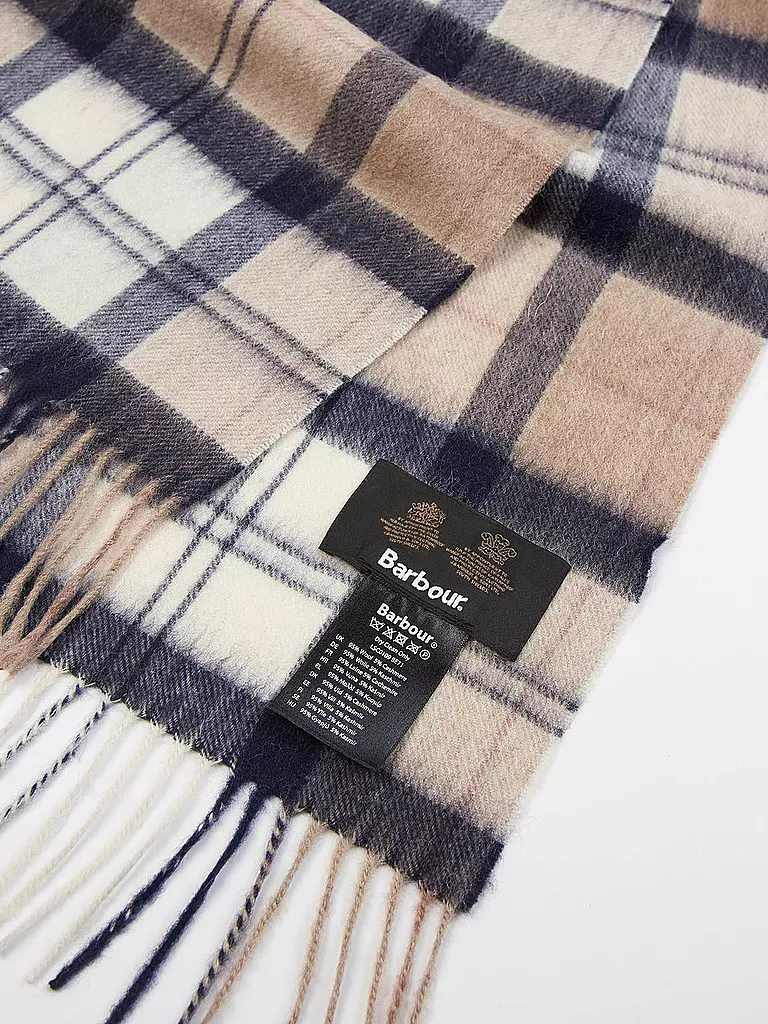 BARBOUR Schal TARTAN camel
