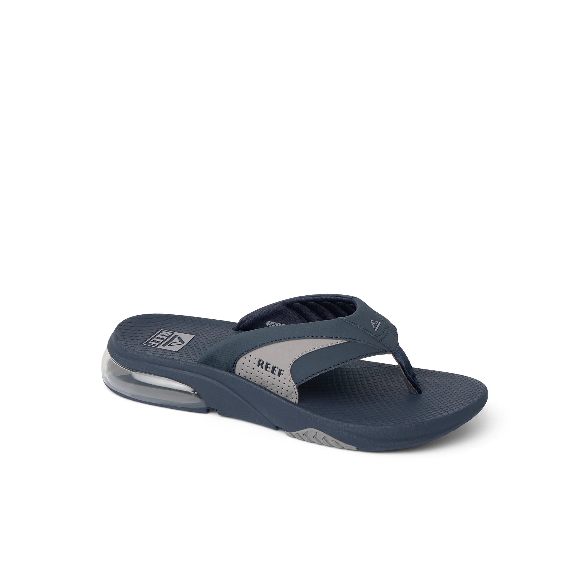 Fanning  Navy Grey