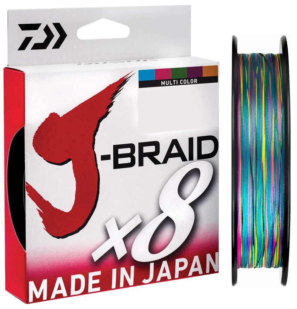 Daiwa Daiwa J-Braid X8 300m - Multi-Colour