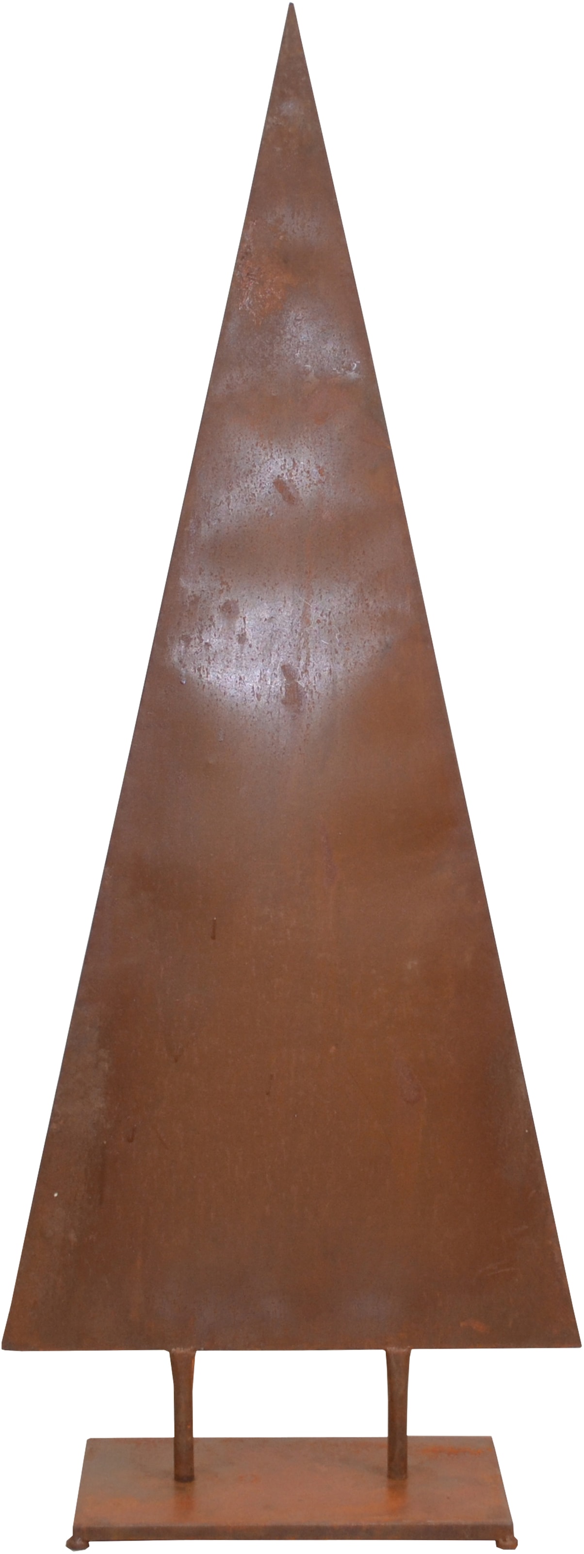 HOFMANN LIVING AND MORE Dekobaum »Weihnachtsbaum, Weihnachtsdeko aussen« aus Metall, mit rostiger Oberfläche