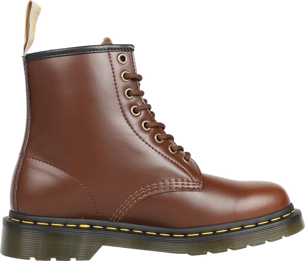 Vegan 1460 - Brown Norfolk Flat | Dr. Martens Bottes