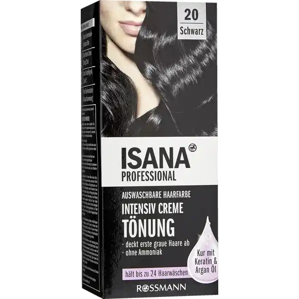 Intensiv Creme Tönung 20 Schwarz