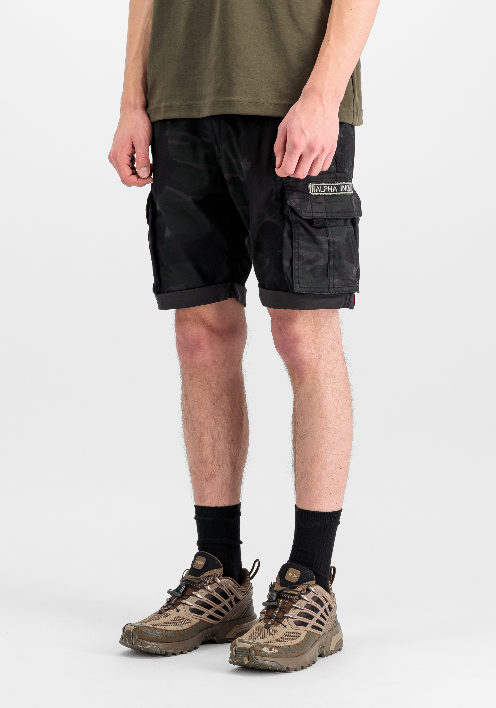 Alpha Industries Shorts »Crew Short Camo«