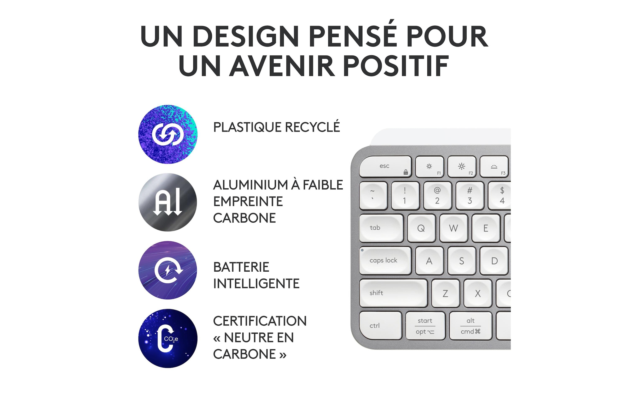 Logitech Wireless-Tastatur »MX Keys S CH-Layout« ()