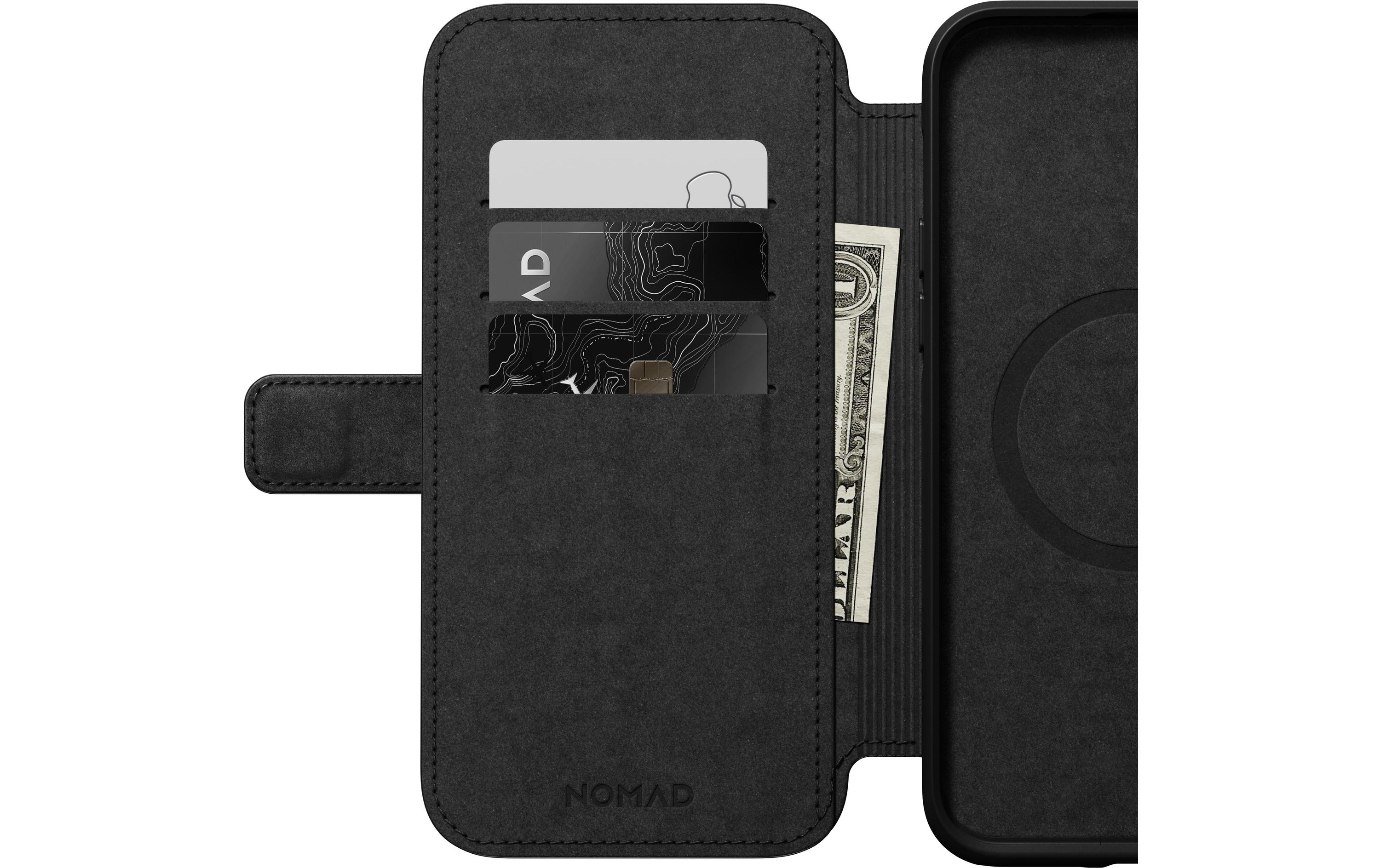 Book Cover Modern Leather Folio iPhone 14 Plus BraunModernes Leder Folio für das Apple iPhone 14 Plus