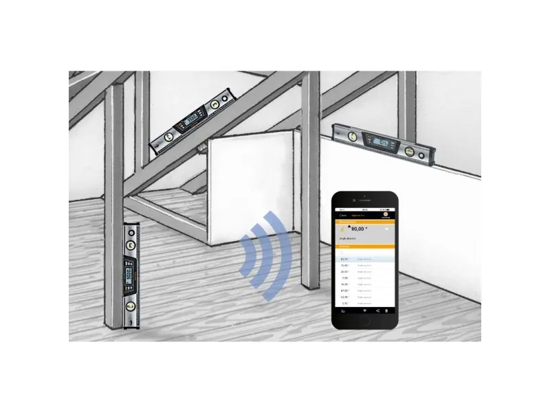 Laserliner DigiLevel Pro 60, 0,6 m, Grå, 0,5 mm, LCD, AAA, 1,5 V