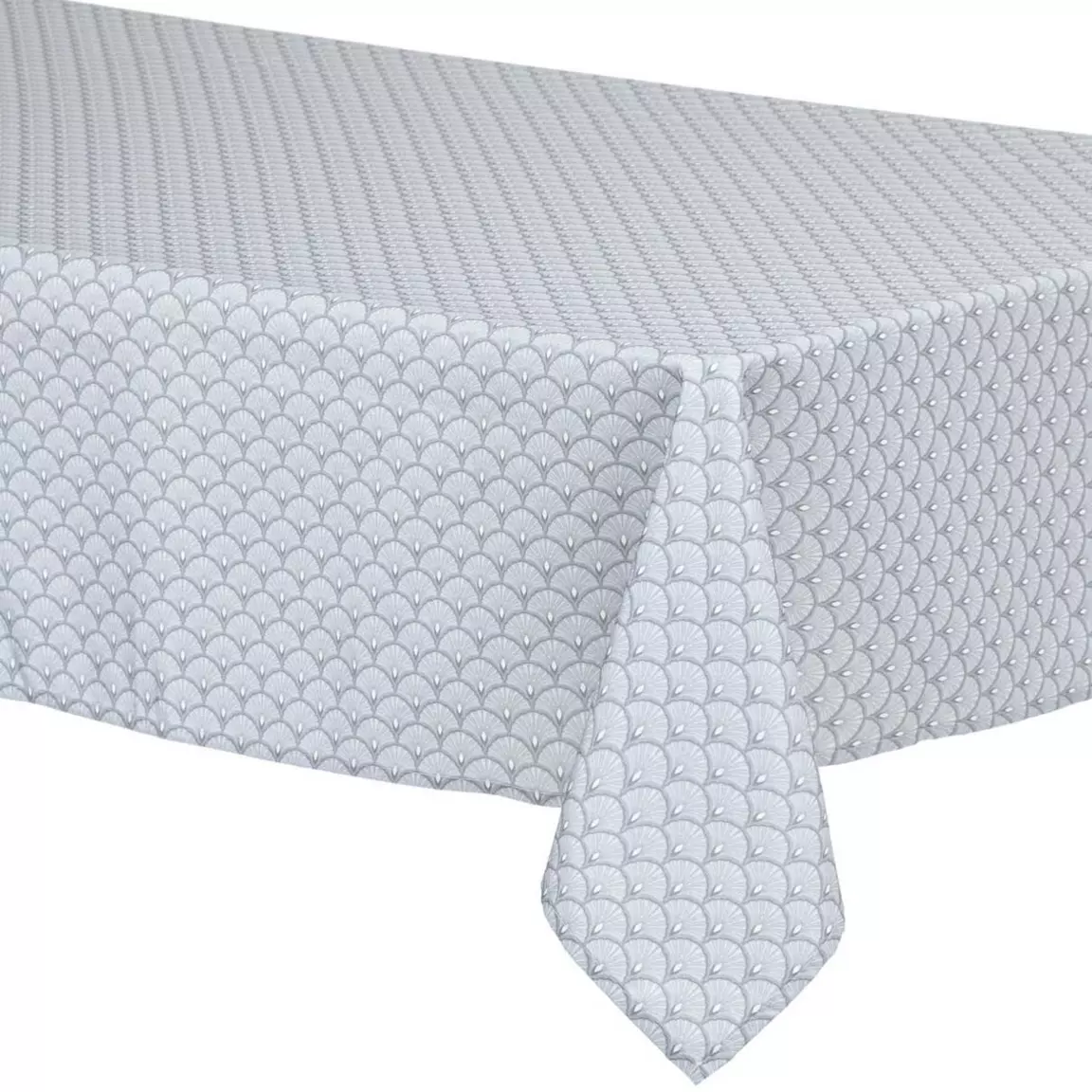 Nappe rectangulaire anti tache (150 x 300 cm) Livia Grise