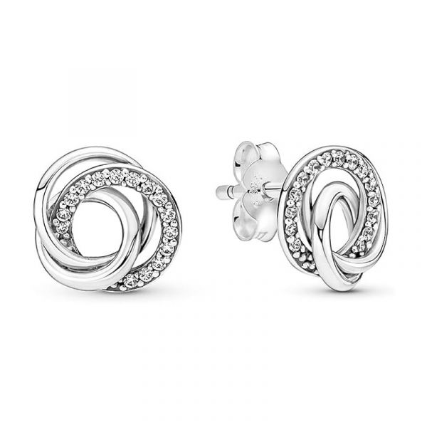 Pandora Joalheria Brincos Always Family Circle 291076c01