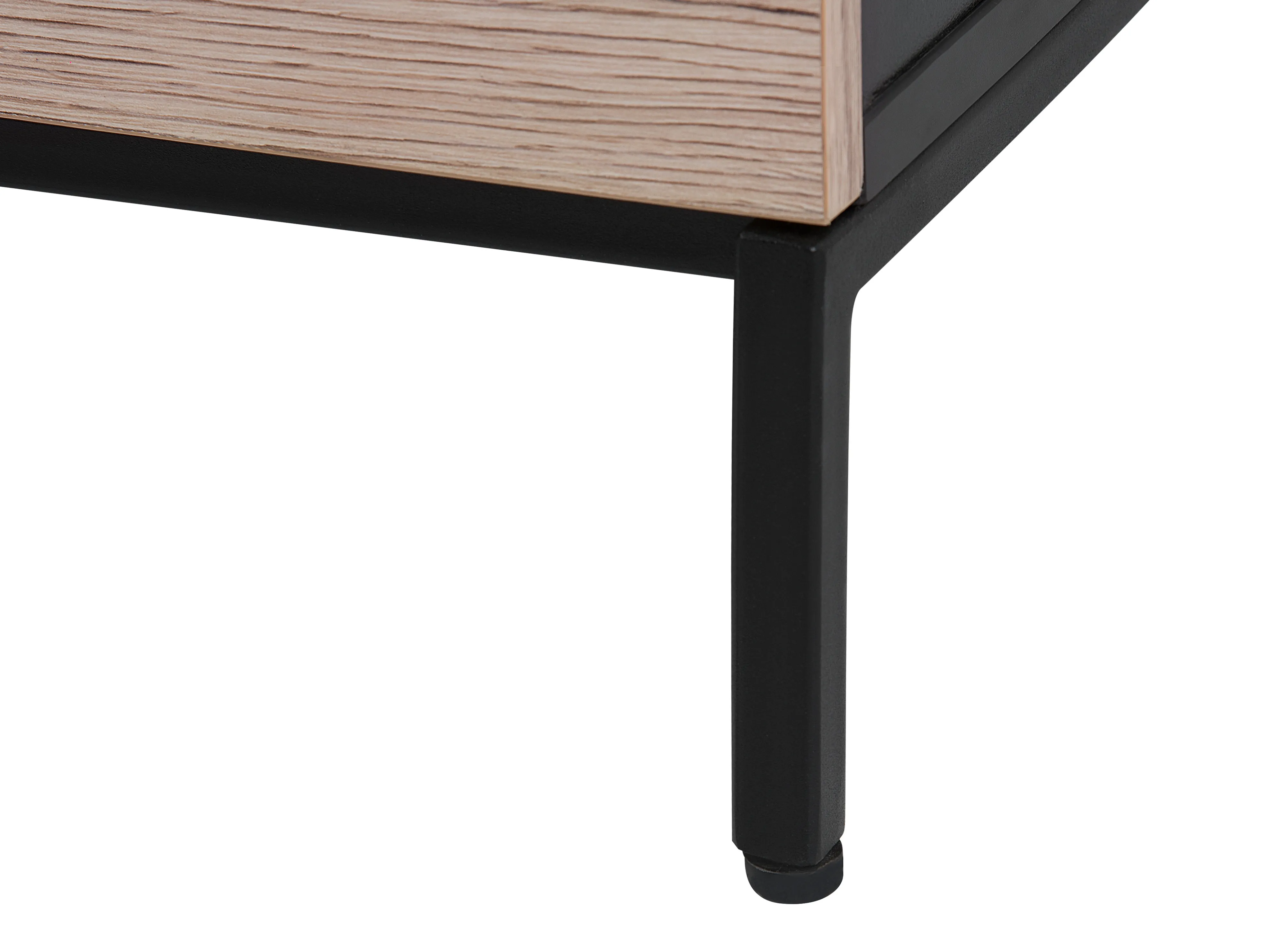 TV-meubel SYDNEY Bruin/zwart