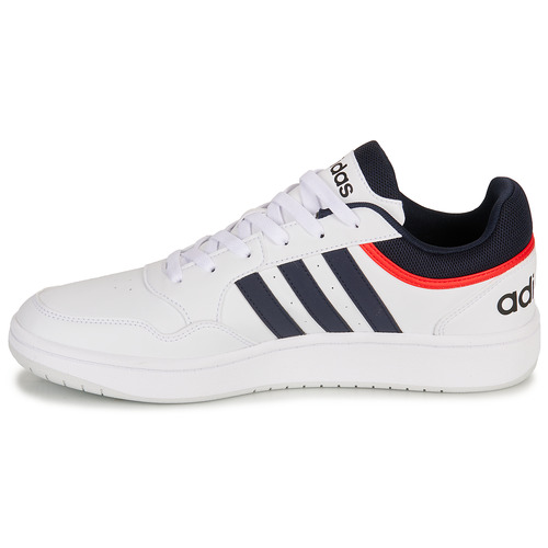 Adidas Sportswear - HOOPS 3.0 - Blanc / Marine / Rouge