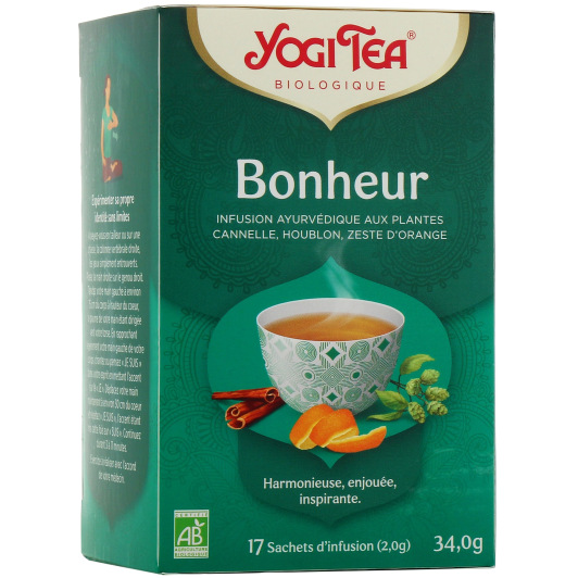 Yogi Tea Bonheur - Infusion Ayurvédique