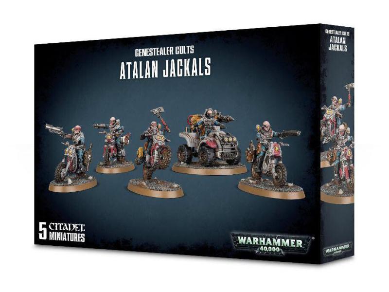 Games Workshop Figurenset Warhammer 40.000 Atalan Jackals Bausatz für 5 Figuren