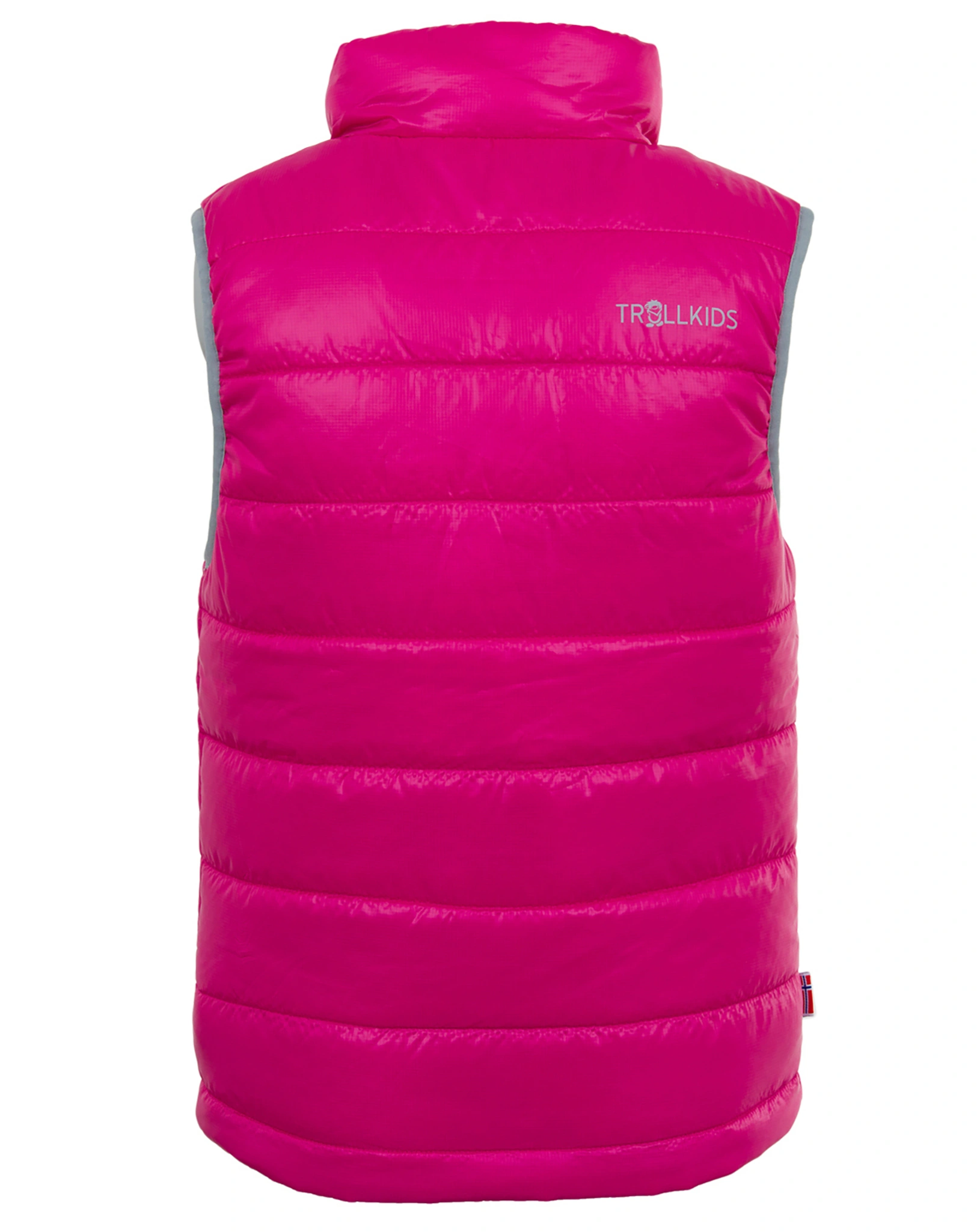 Stepp-Weste TRONDHEIM in magenta/grey