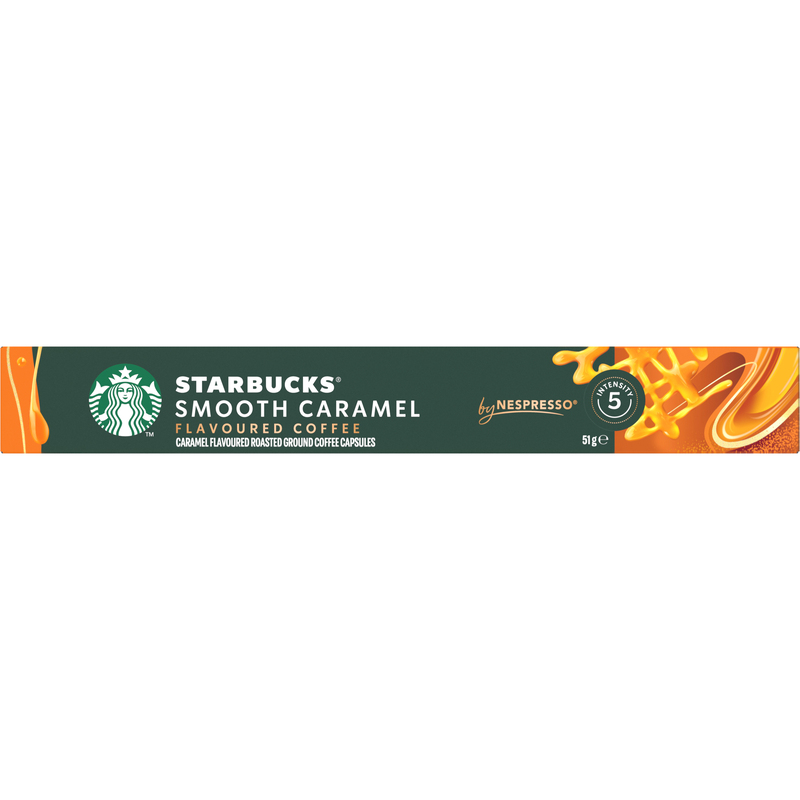 Starbucks Kaffeekapseln Smooth Caramel, 10 Stück