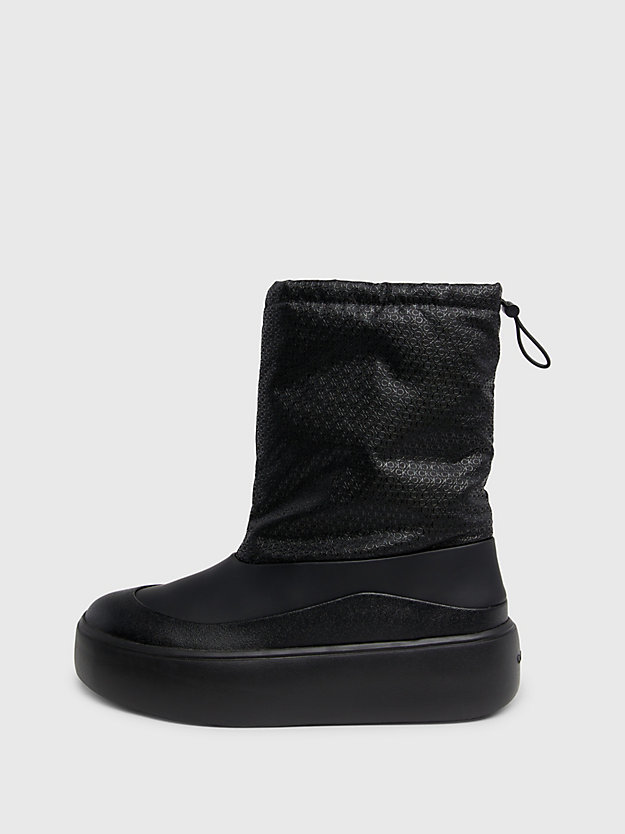 botas de neve de plataforma