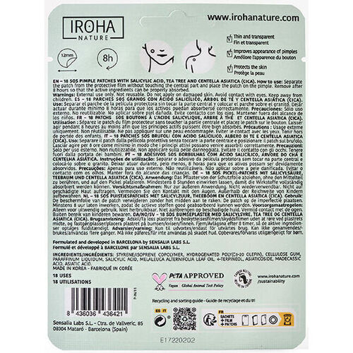 Iroha Nature - Sos Pimple Patches