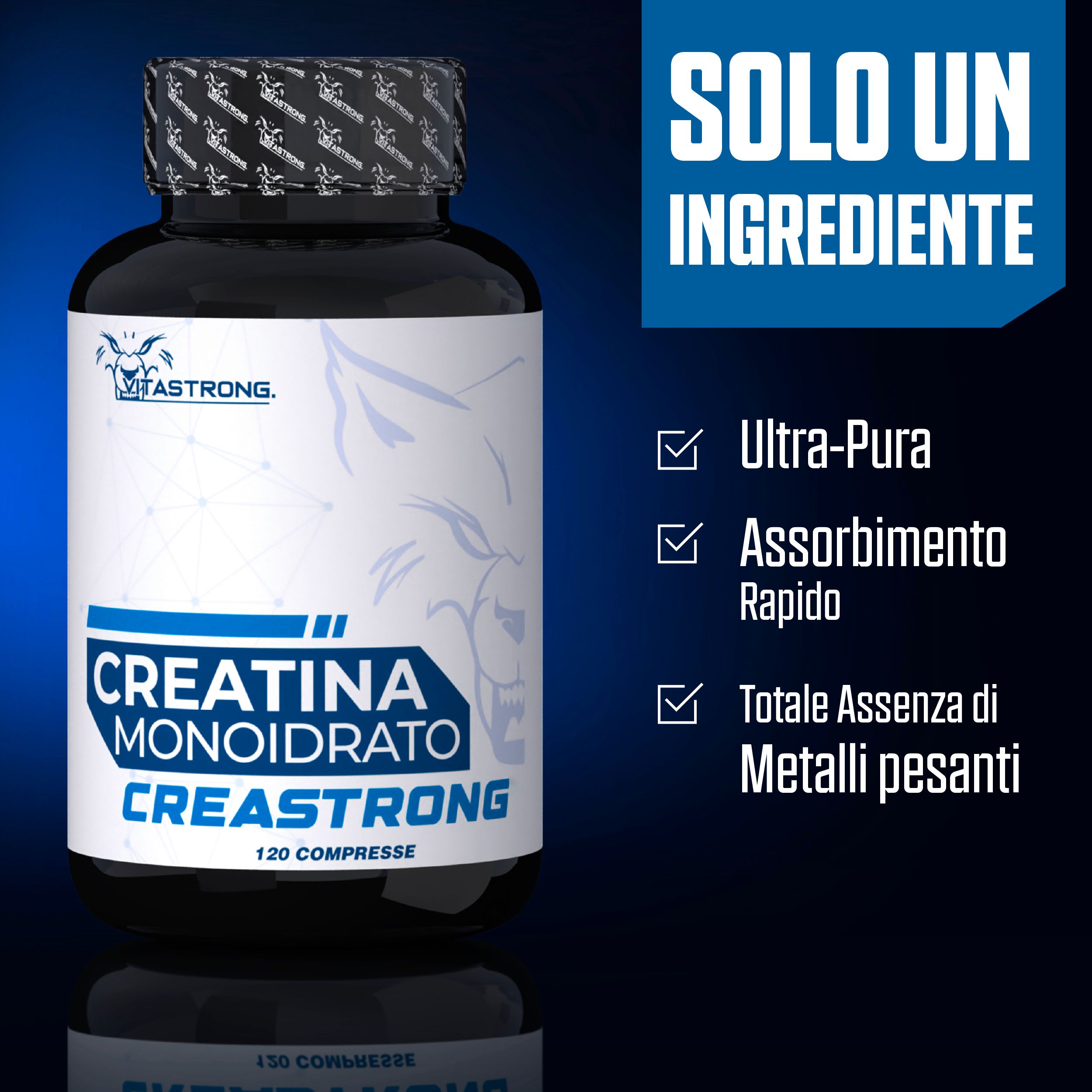 Vitastrong Creatin Creastrong® 120CPR