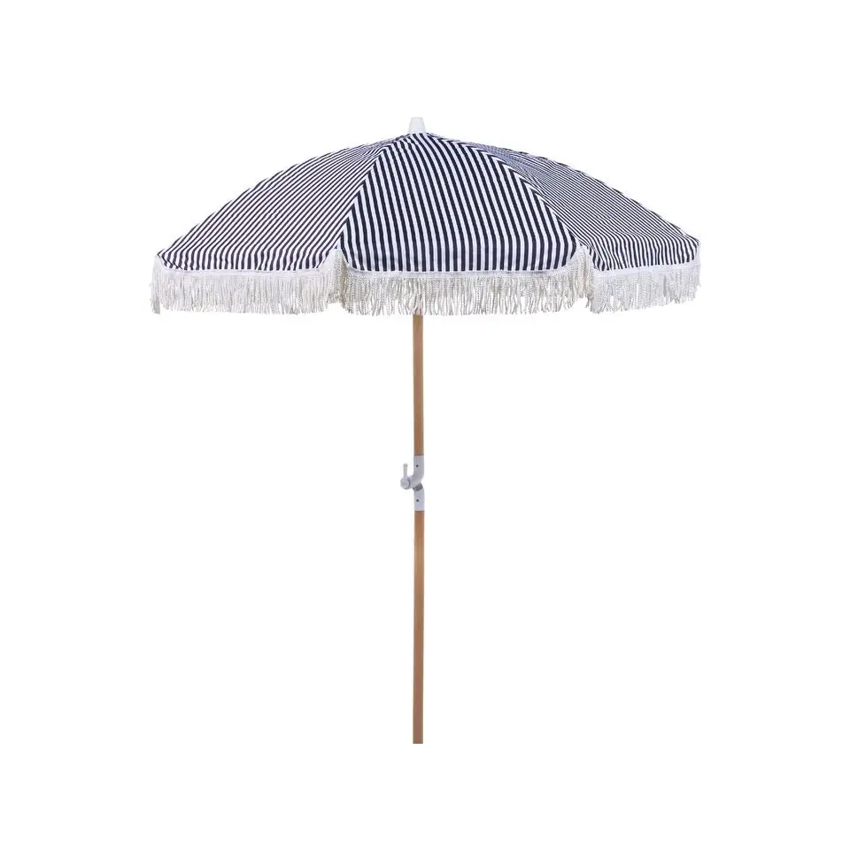 MONDELLO - Parasol - Zwart - Polyester