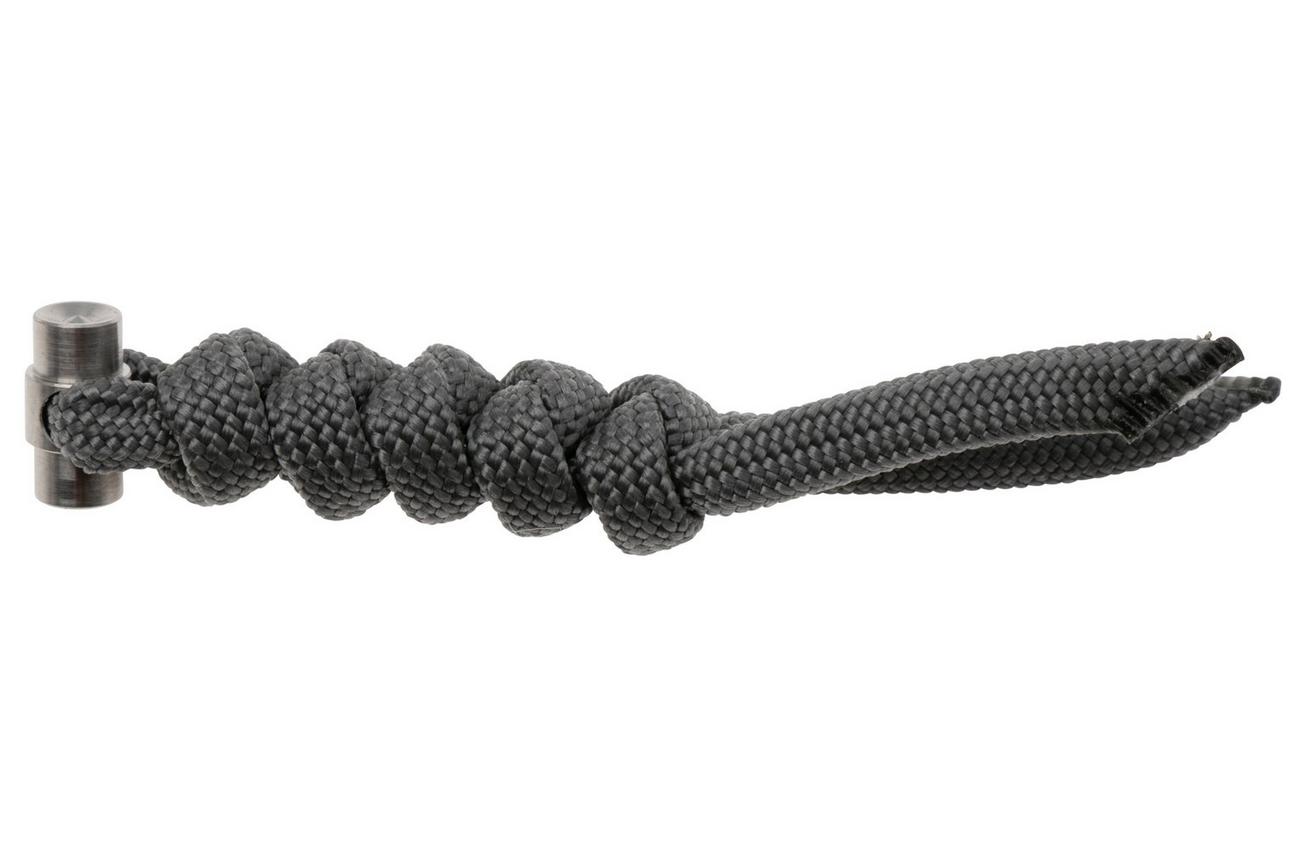 Chris Reeve Large Sebenza/Umnumzaan Lanyard charcoal/silver COM-7106