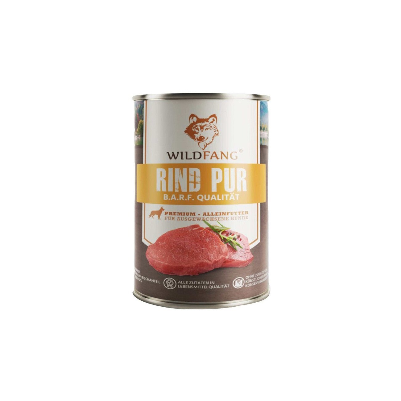 Wildfang Backset für Hundekekse Rind