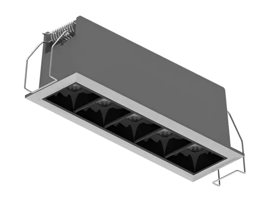 Spot Downlight LED 10W Kardan Coupe 140x37 mm 3000K Blanc chaud