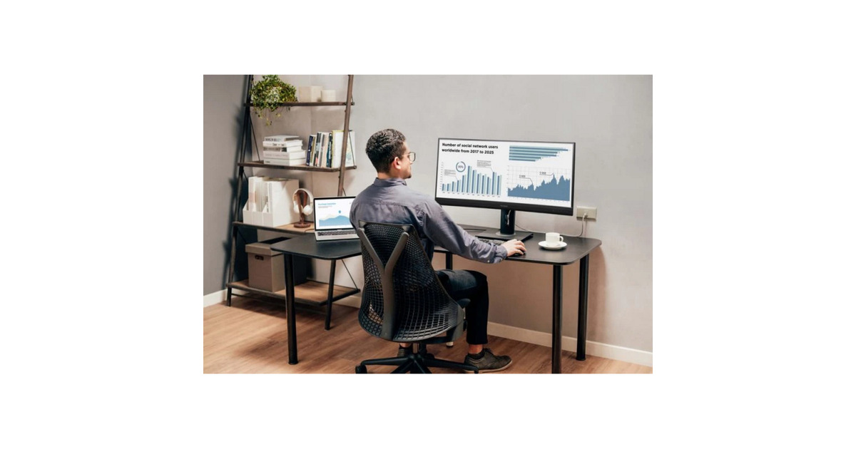ViewSonicVA3820C UWQHD+ 21:9 Curved Monitor met USB-C Hub 38