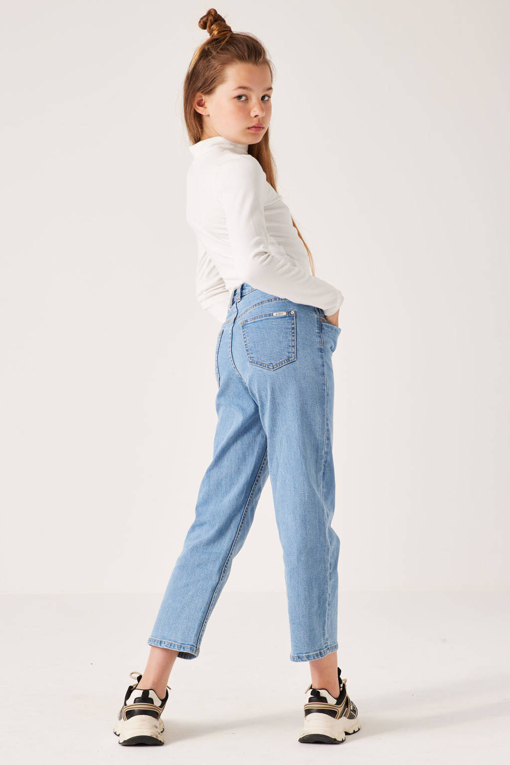 Garcia straight leg jeans blauw