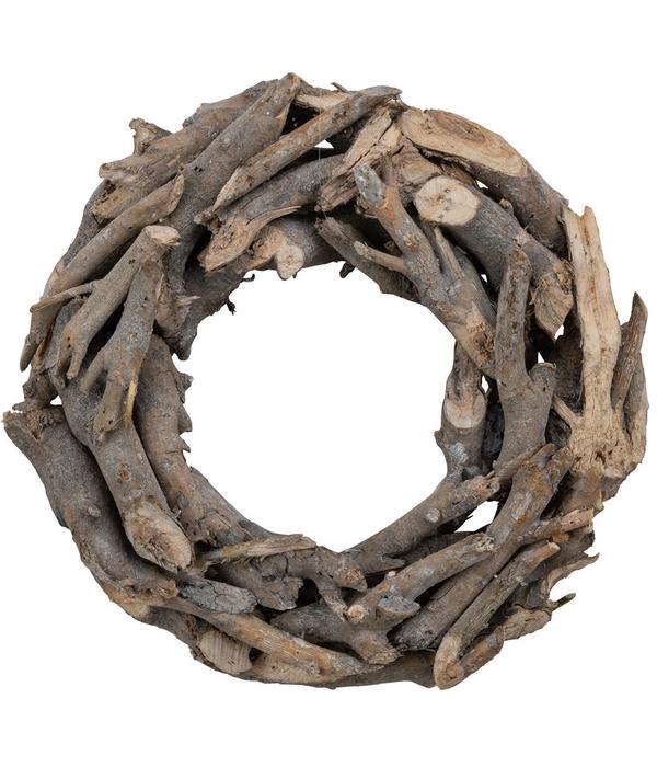 Dehner Kranz Wood, ca. Ø40 cm